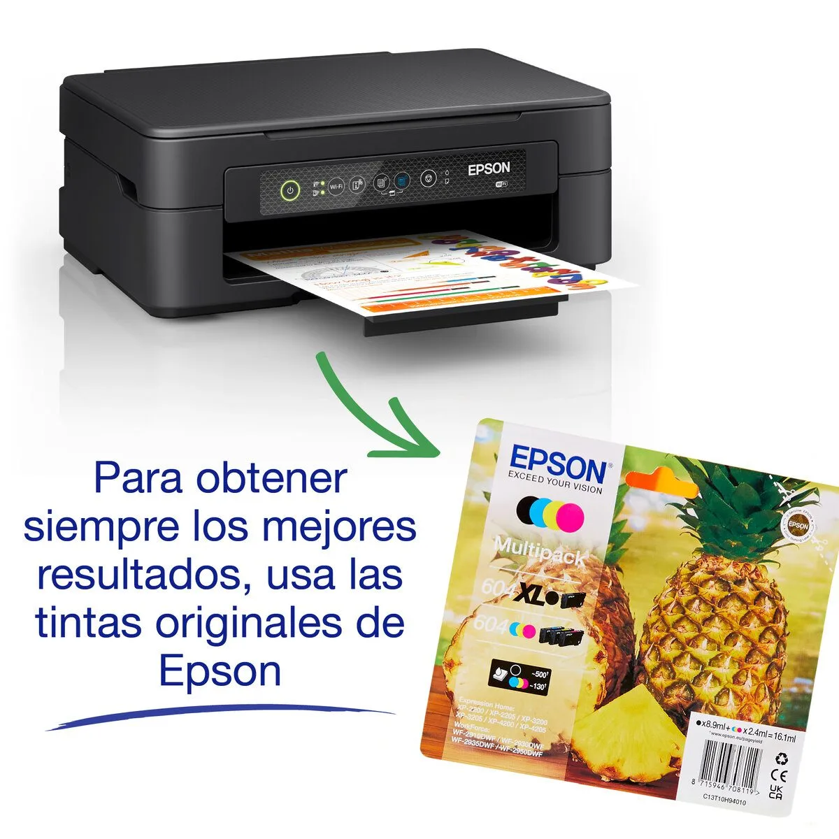 epson equipo multifuncion color xp 2200 a4