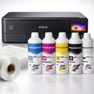 pack dtf producción profesional epson ecotank et 8550 – kit completo de impresión textil