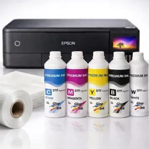 Pack DTF Producción Profesional Epson EcoTank ET-8550 – Kit Completo de Impresión Textil