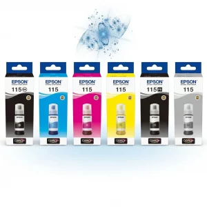 Comprar Tinta Epson EcoTank 114 Botellas Originales de 70 ml