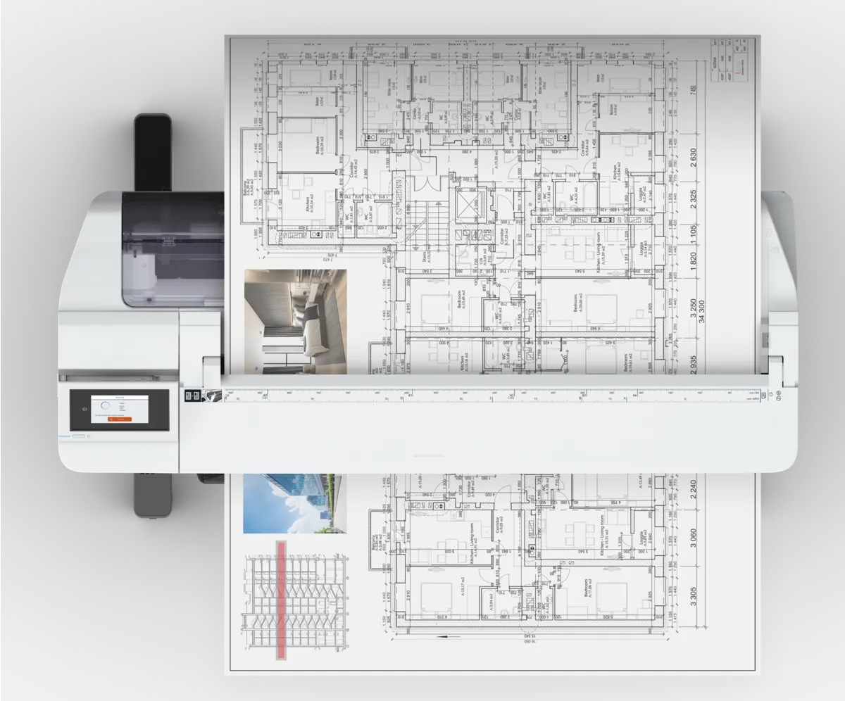 EPSON Impresora GF SureColor SC-T5100M-MFP - Wireless Printer (Incluye Stand) 220V CAD - Imagen 10
