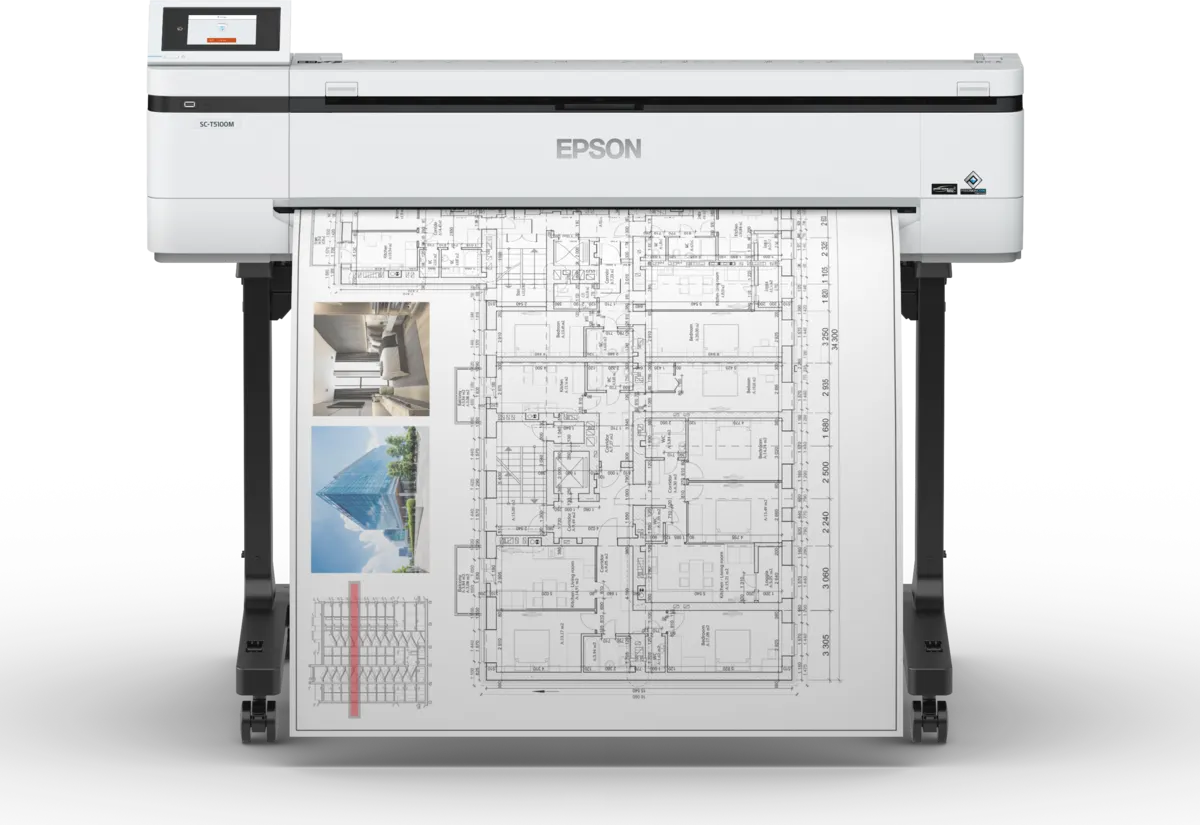 EPSON Impresora GF SureColor SC-T5100M-MFP - Wireless Printer (Incluye Stand) 220V CAD