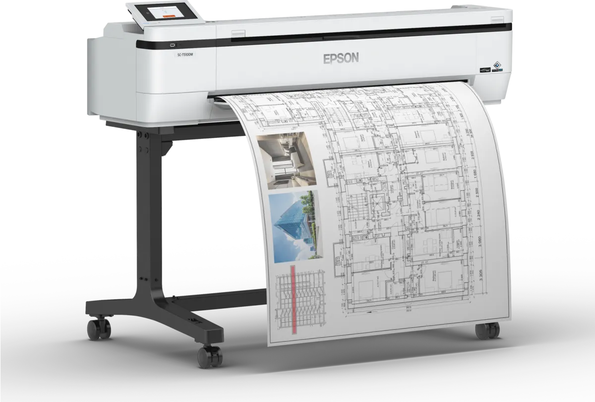 EPSON Impresora GF SureColor SC-T5100M-MFP - Wireless Printer (Incluye Stand) 220V CAD - Imagen 3