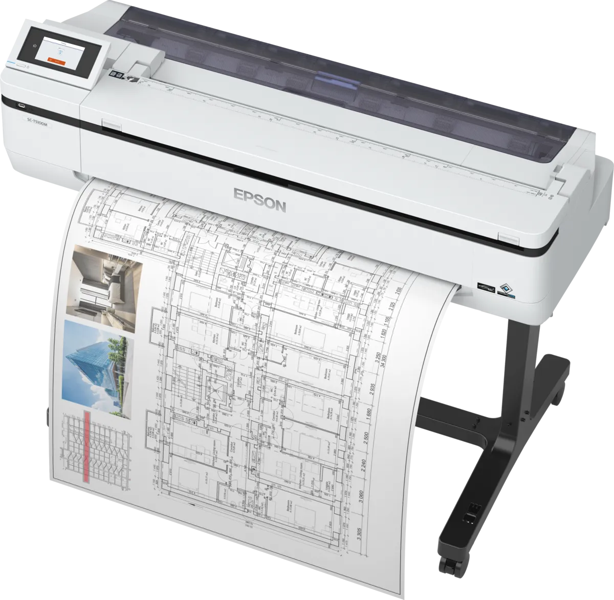 EPSON Impresora GF SureColor SC-T5100M-MFP - Wireless Printer (Incluye Stand) 220V CAD - Imagen 4