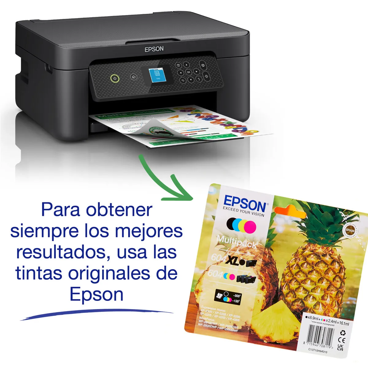 Epson Equipo multifuncion color XP-3200 A4 - Imagen 6