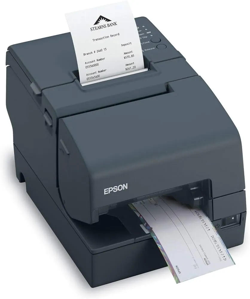 Impresora de tickets Epson TM-H6000IV híbrida térmica matricial para terminal de venta NUEVA - Imagen 3