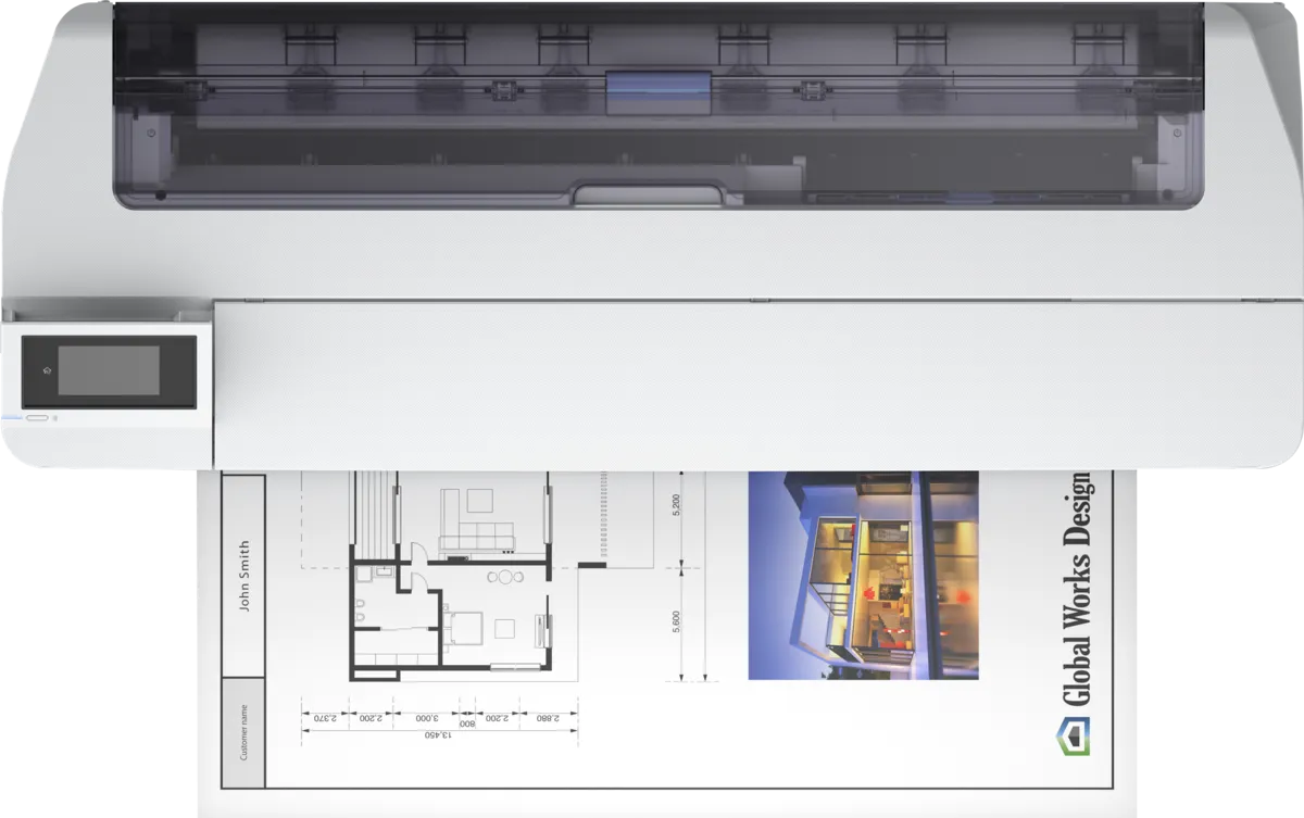 EPSON Impresora GF SureColor SC-T5100N (sin soporte) - Imagen 6