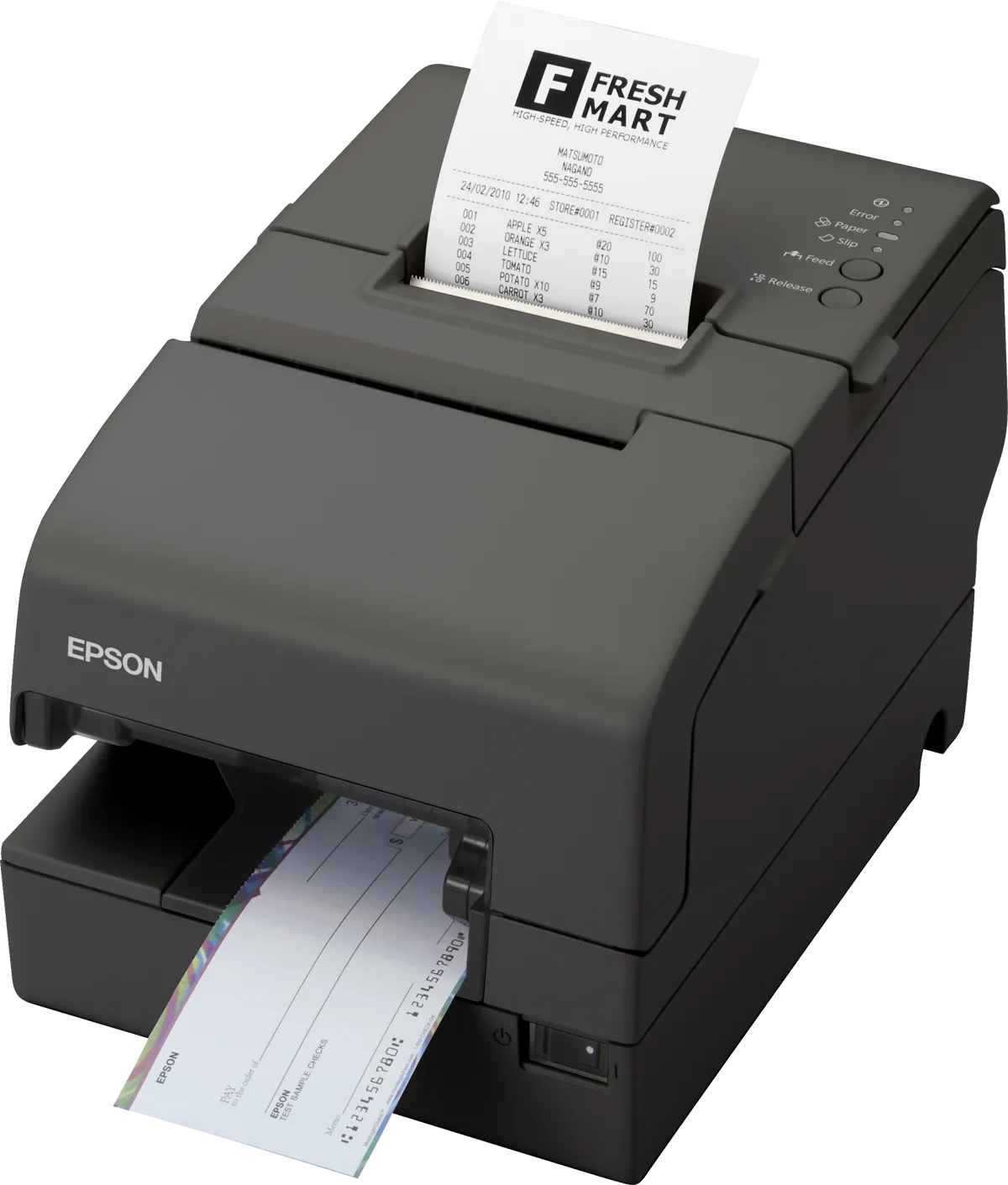 Impresora de tickets Epson TM-H6000IV híbrida térmica matricial para terminal de venta NUEVA - Imagen 2