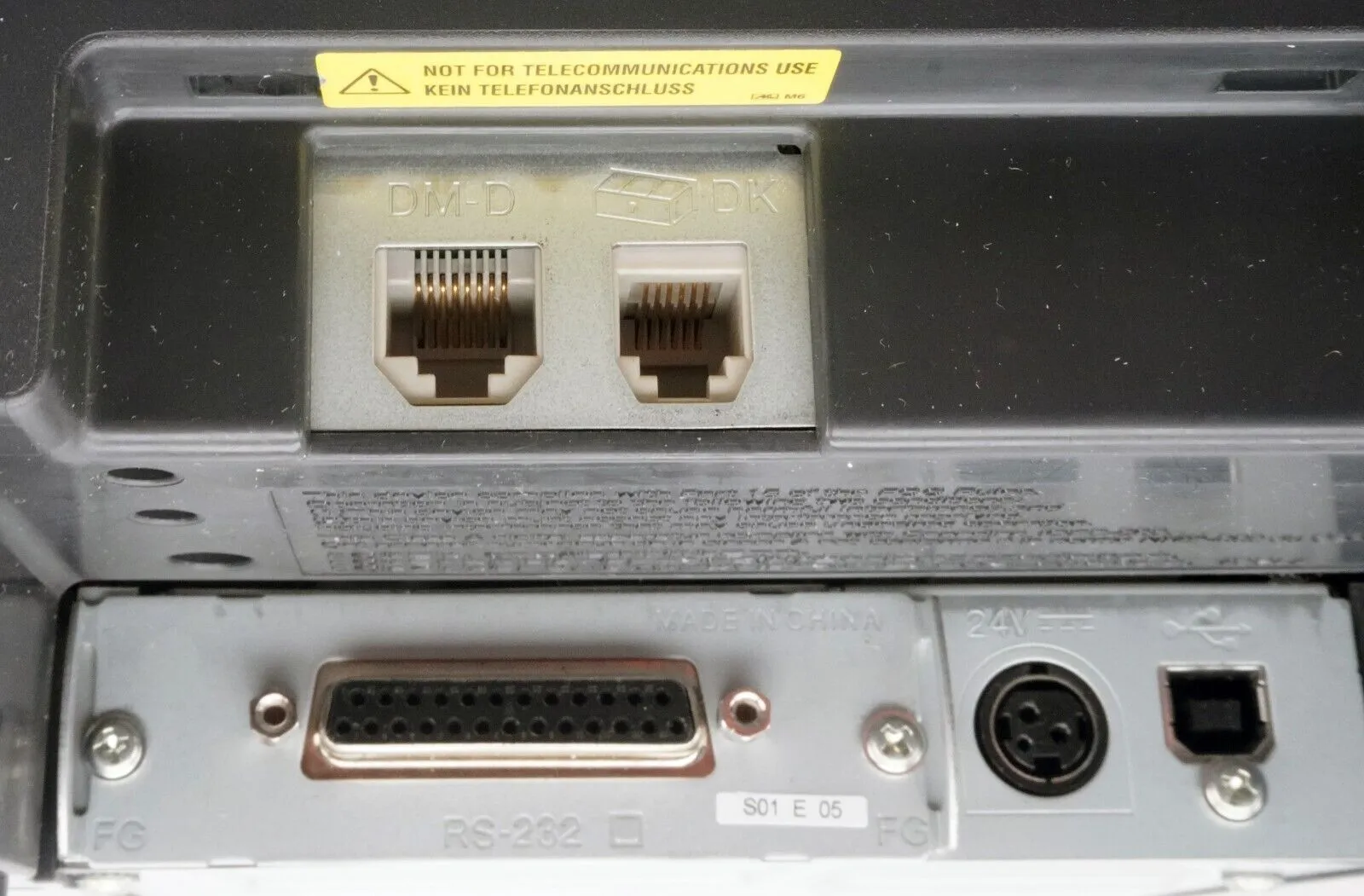 Impresora de tickets Epson TM-H6000IV híbrida térmica matricial para terminal de venta NUEVA - Imagen 4