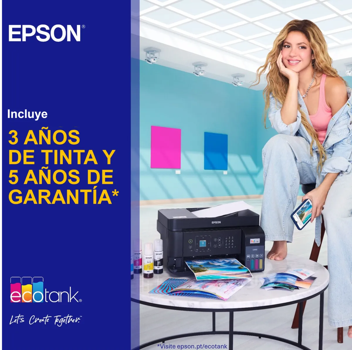 EPSON MULTIFUNCION INKJET ECOTANK ET-2860 - Imagen 8