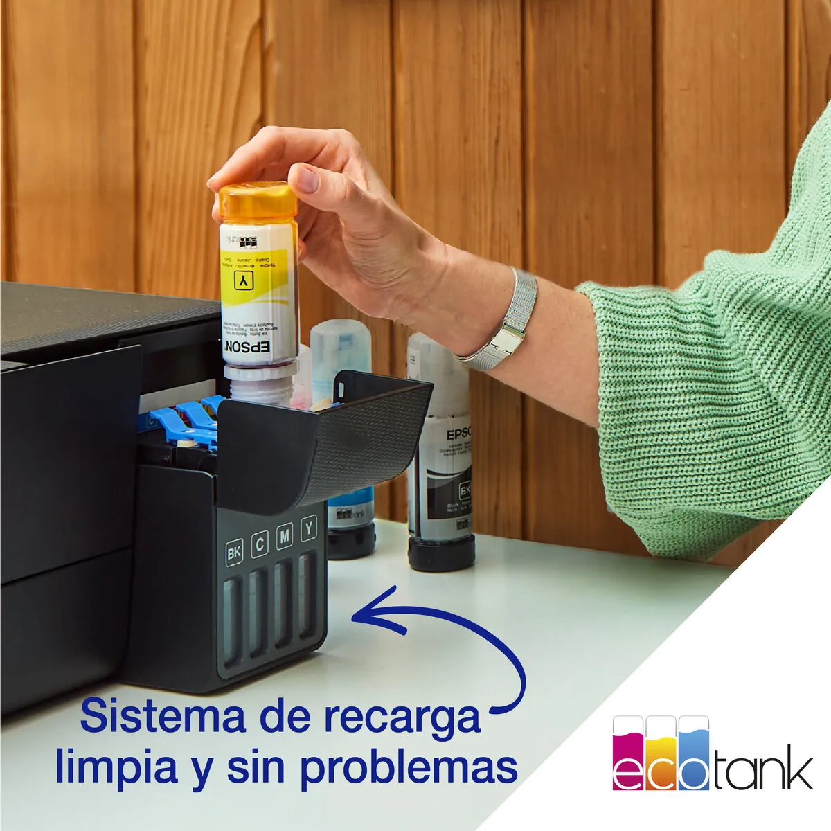 EPSON MULTIFUNCION INKJET ECOTANK ET-2860 - Imagen 6