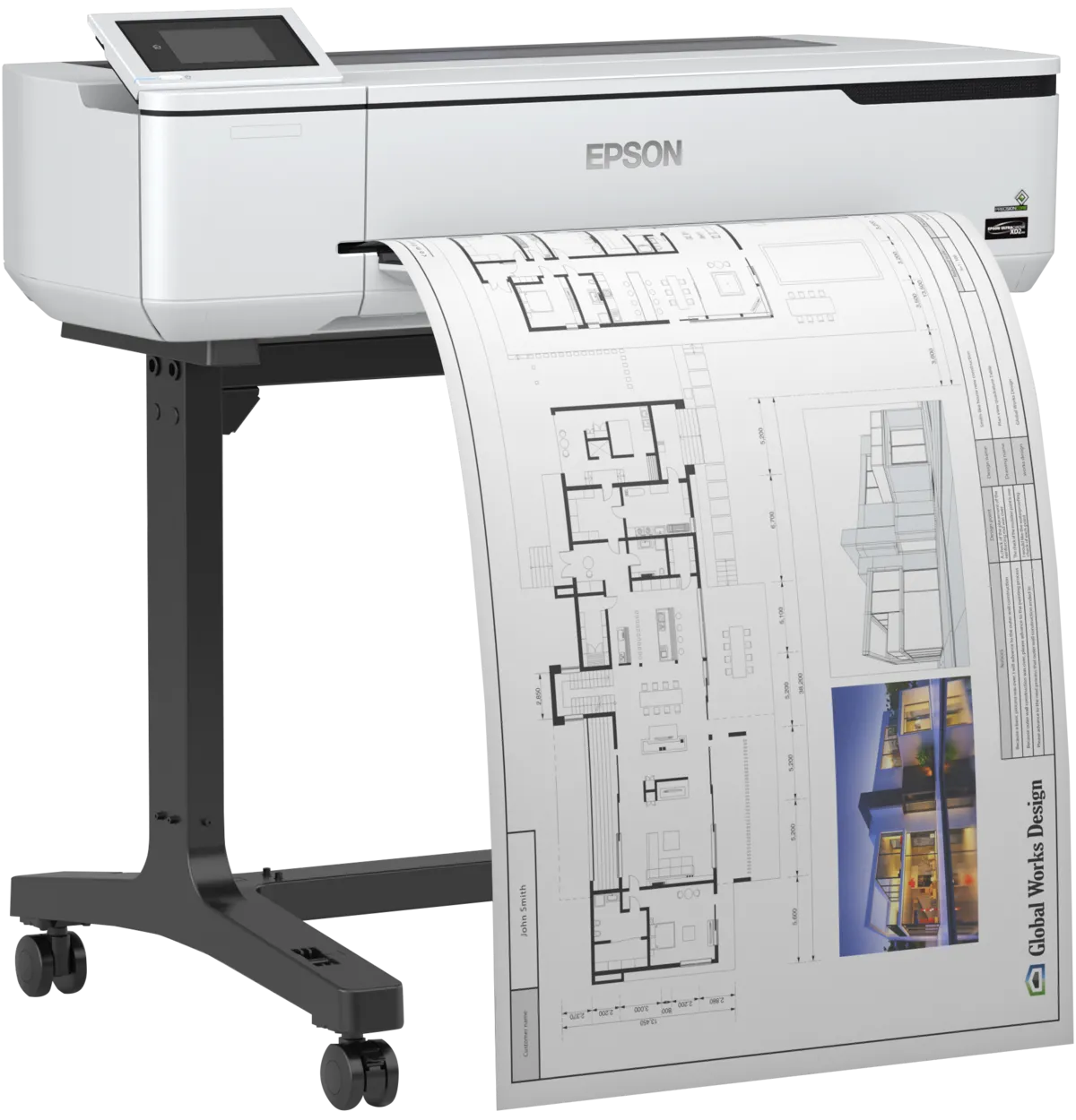 EPSON Impresora GF SureColor SC-T3100 (incluye soporte) - Imagen 3