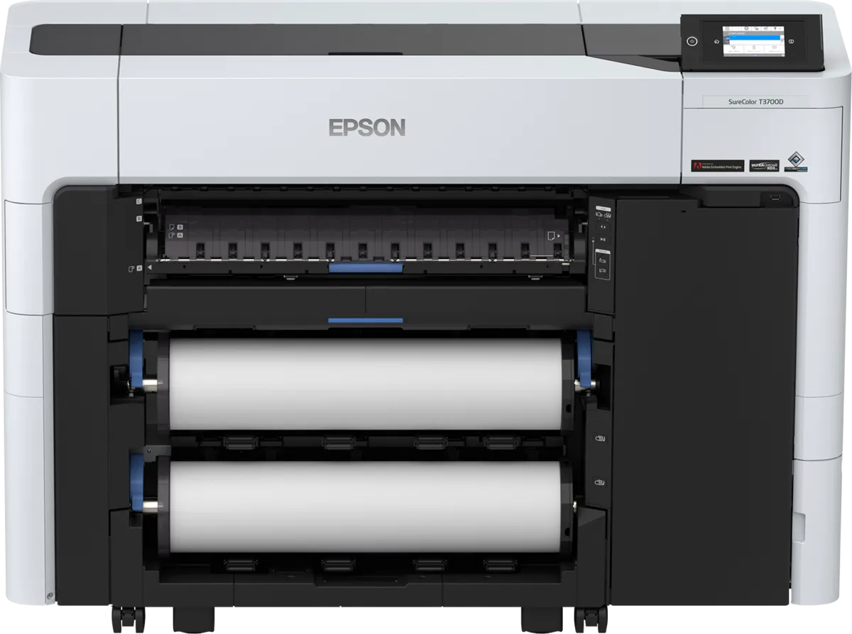 EPSON Impresora GF SureColor SC-T3700D doble rollo con Adobe PostScript