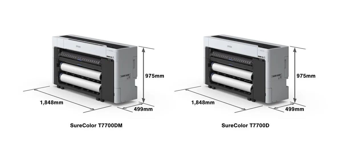 EPSON impresora GF multifuncion color SureColor SC-T7700DM (With SSD & PostScript) - Imagen 2