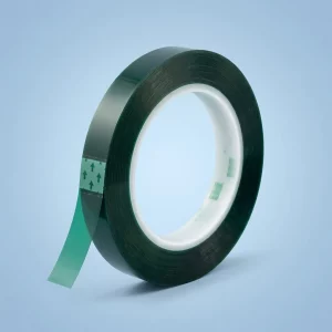 Cinta Adhesiva Térmica PET Verde 33m x 5mm para Sublimación y DTF